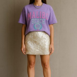 Playera Malibu Morada