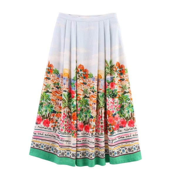 Falda con Paisaje - Imagen 2