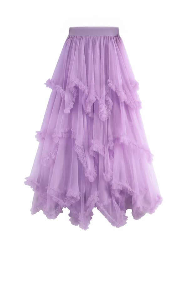 Falda Morada de Tul - Imagen 2