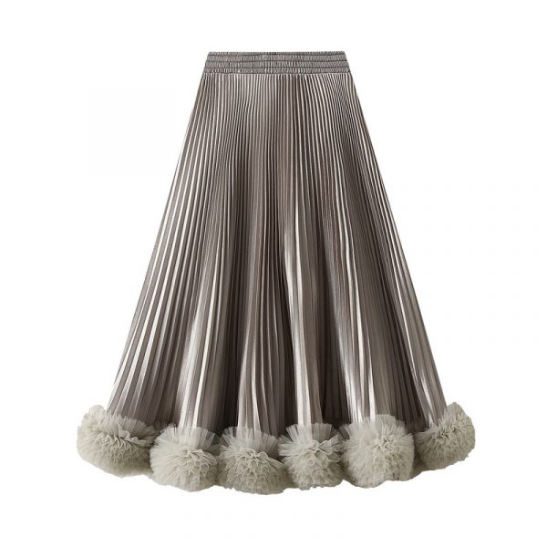 Falda Gris + Tul - Imagen 2