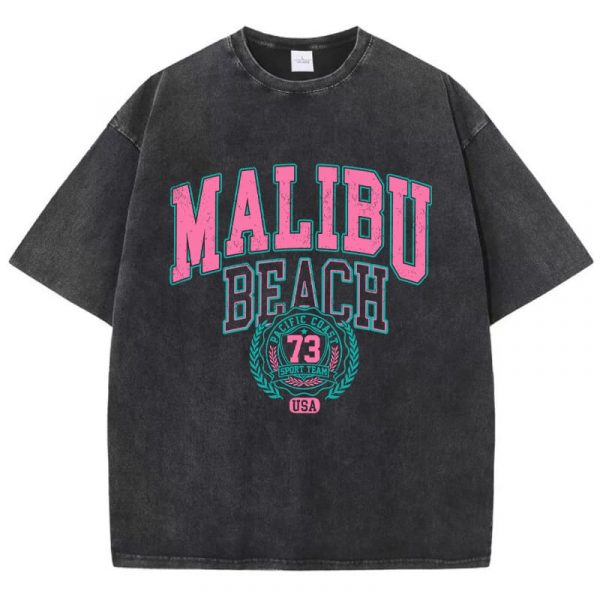 Playera Malibu Negra - Imagen 2