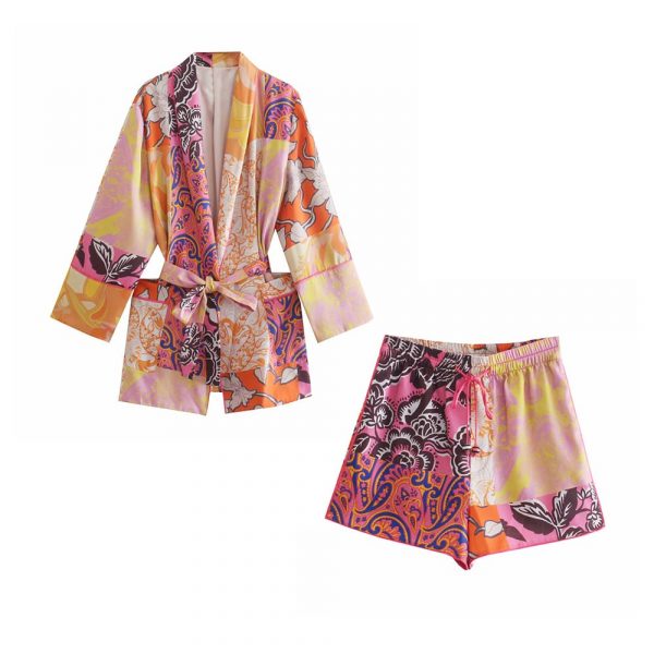 Conjunto Kimono + Short - Imagen 2